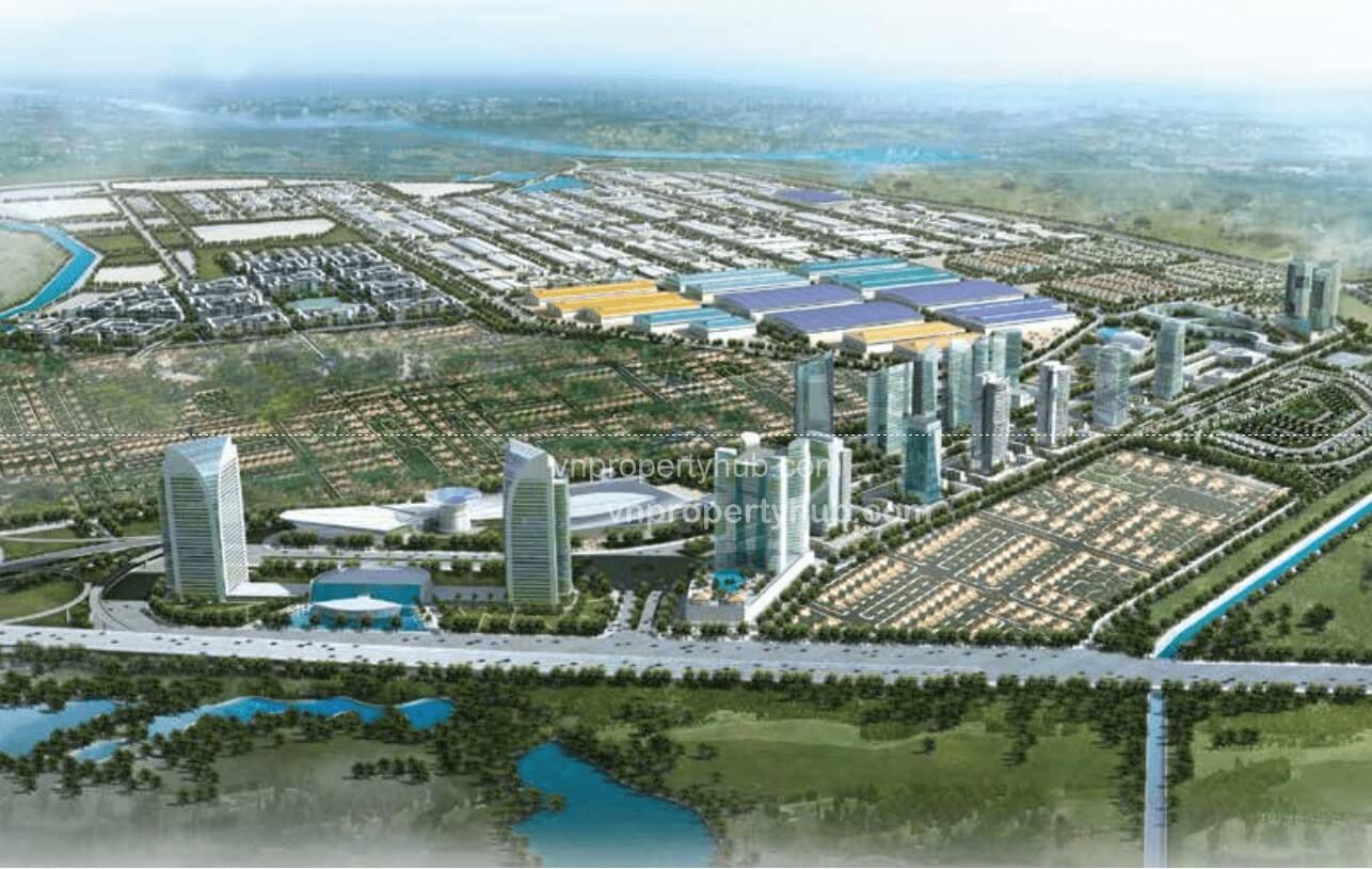Hình ảnh phối cảnh dự án Khu công nghiệp VSIP Bắc Ninh