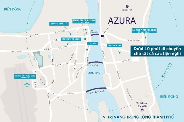 Kết nối nhiều tiện ích của Đà Nẵng dễ dàng từ dự án Azura