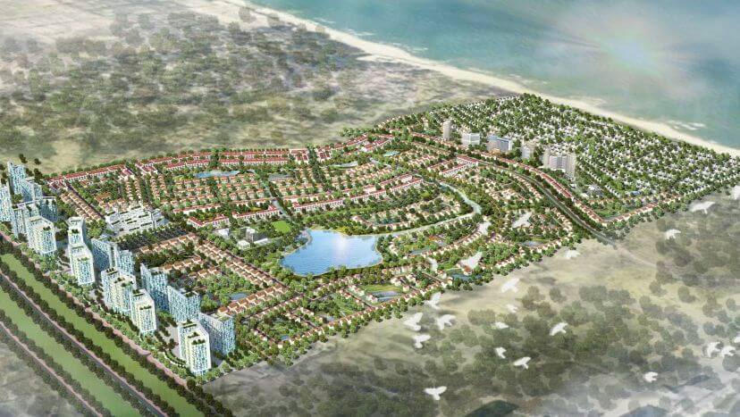 Phối cảnh dự án Khu đô thị Bình Dương, Quảng Nam