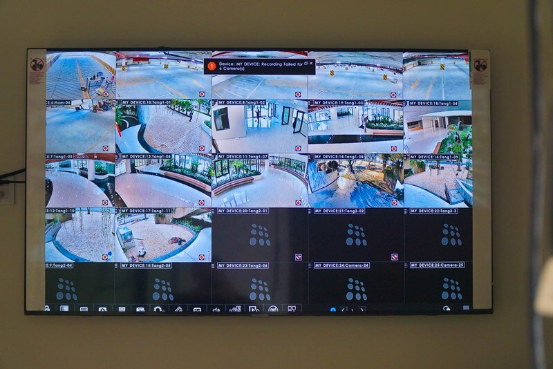 Hệ thống camera giám sát toàn bộ công viên APEC