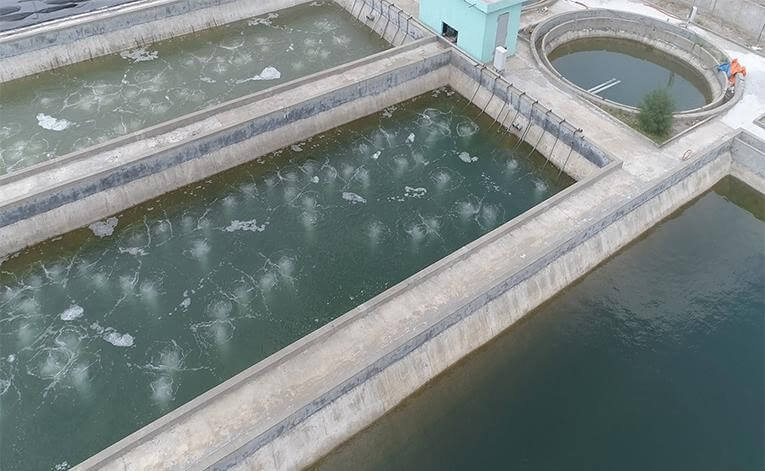 Hệ thống xử lý nước thải KCN Nam Đình Vũ