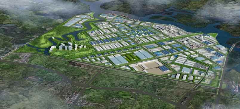 Phối cảnh dự án Khu công nghiệp Phú Mỹ 3