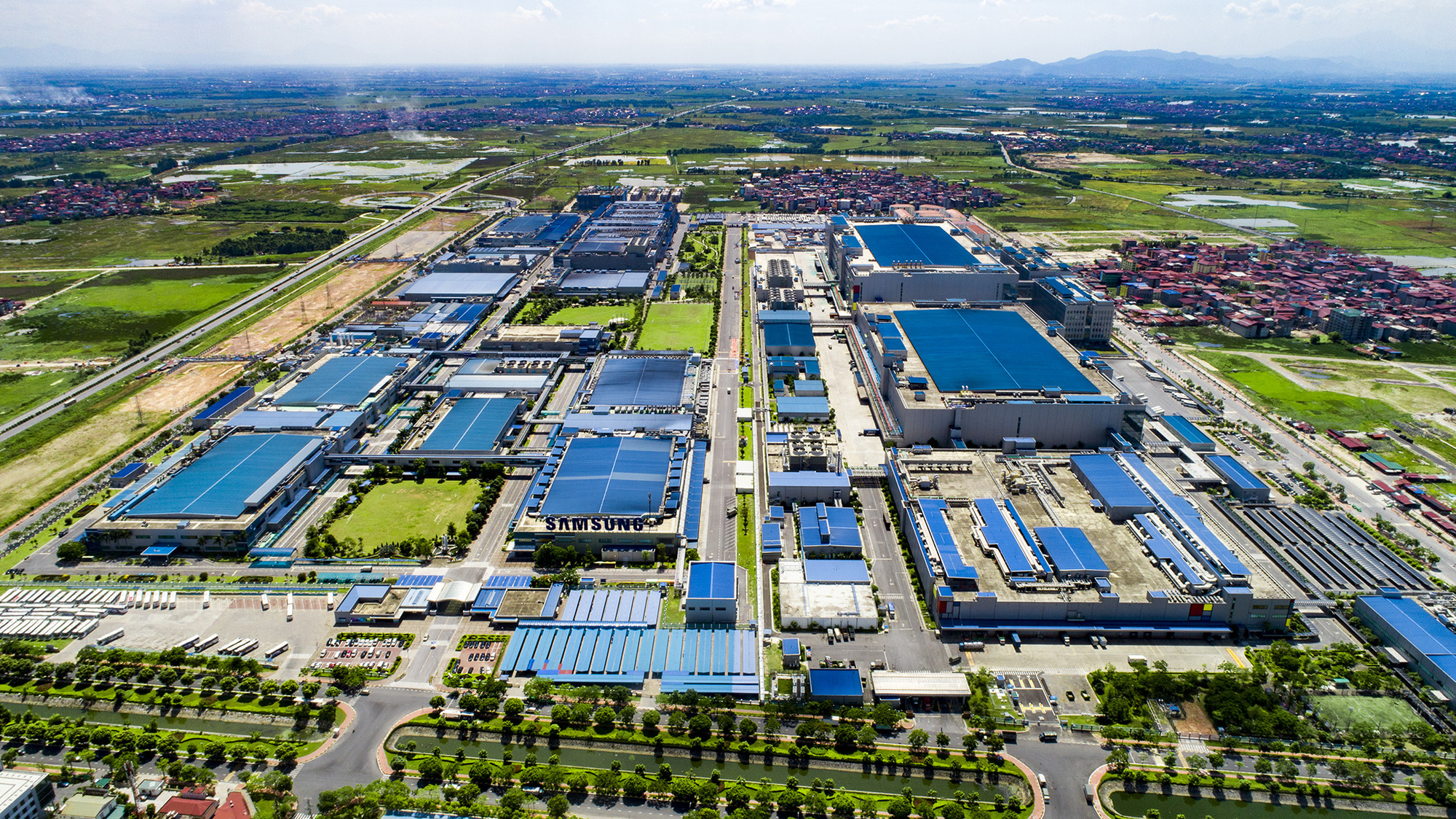 Tổng thể Khu công nghiệp Yên Phong