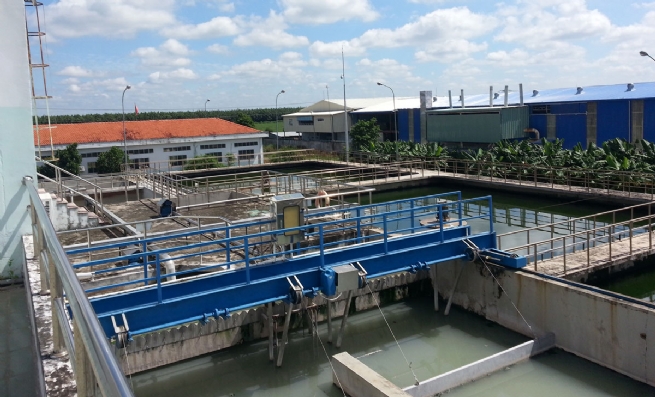 Nhà máy xử lý nước thải KCN Rạch Bắp - An Điền