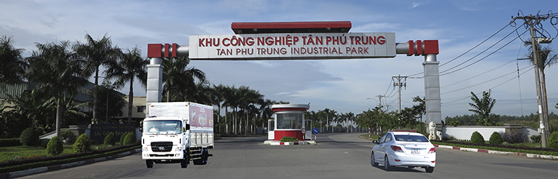 Cổng chào KCN Tân Phú Trung